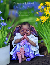 Load image into Gallery viewer, BLANK vinyl kit Bluebell by Viviane Aleluia (includes: vinyl head, full limbs, non gender belly plate, fabric body &amp; SHIPPING)
