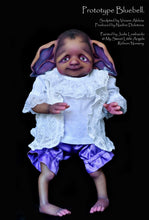 Load image into Gallery viewer, BLANK vinyl kit Bluebell by Viviane Aleluia (includes: vinyl head, full limbs, non gender belly plate, fabric body &amp; SHIPPING)
