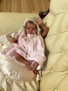 AVAILABLE Prototype partial silicone baby Wendy  18” in soft blend #1