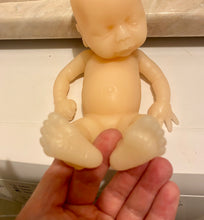 Load image into Gallery viewer, Blank (unpainted) full body silicone kit Gracie (baby girl) in soft blend
