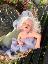 Load image into Gallery viewer, Custom full body silicone baby fairy LILA in soft blend WITH HAIR
