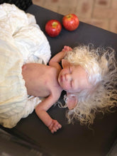 Load image into Gallery viewer, Custom full body silicone baby fairy LILA in soft blend WITH HAIR
