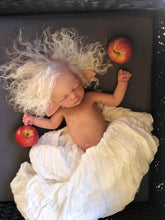 Load image into Gallery viewer, Custom full body silicone baby fairy LILA in soft blend WITH HAIR
