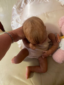 AVAILABLE Prototype partial silicone baby Wendy  18” in soft blend #1