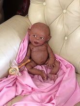 Load image into Gallery viewer, Custom Full body silicone baby Beau (as a girl) 18”
