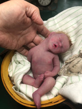 Load image into Gallery viewer, CUSTOM Full body silicone ULTRA soft mini kit Kenzo 8” in super soft blend with 3D skin effect, rooted
