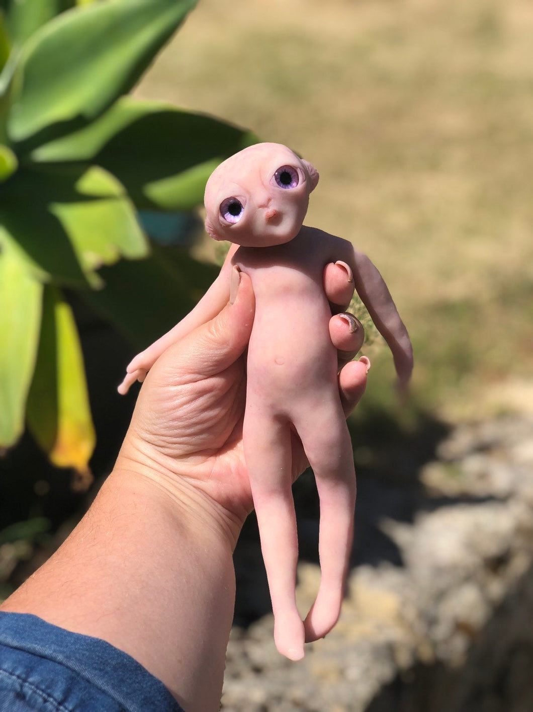 Full body silicone fantasy alien baby girl CUSTOM ORDER