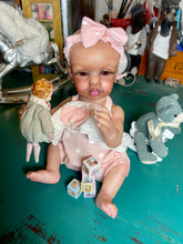Load image into Gallery viewer, AVAILABLE Reborn mini toddler Kissy by Marita Winters
