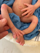 Load image into Gallery viewer, CUSTOM Full body silicone baby boy crier 12&quot; ROOTED
