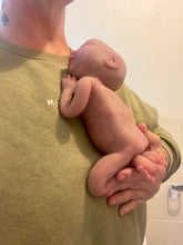 Load image into Gallery viewer, CUSTOM Full body silicone baby boy crier 12&quot; ROOTED
