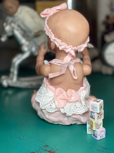 AVAILABLE Reborn mini toddler Kissy by Marita Winters