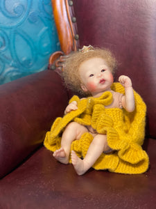 AVAILABLE Reborn mini baby Lilly Loo by Marita Winters