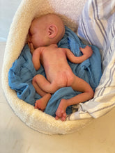 Load image into Gallery viewer, CUSTOM Full body silicone baby boy crier 12&quot; ROOTED

