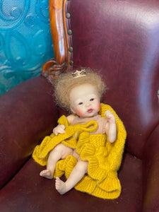 AVAILABLE Reborn mini baby Lilly Loo by Marita Winters