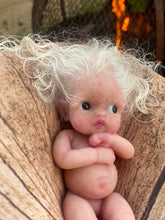 Load image into Gallery viewer, AVAILABLE full body silicone mini doll Laney (rooted)
