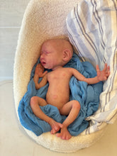 Load image into Gallery viewer, CUSTOM Full body silicone baby boy crier 12&quot; ROOTED
