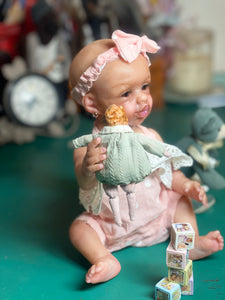 AVAILABLE Reborn mini toddler Kissy by Marita Winters