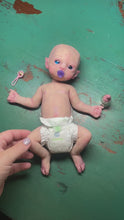 Load and play video in Gallery viewer, AVAILABLE prototype silicone fantasy baby girl Floki
