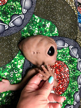 Load image into Gallery viewer, Biracial Full body silicone fantasy alien baby girl

