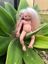 Load image into Gallery viewer, super soft Full body fantasy silicone baby girl Didi 8.5” rooted
