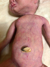 Load image into Gallery viewer, Super detailed Full body silicone premature baby in soft blend asleep 12&quot;
