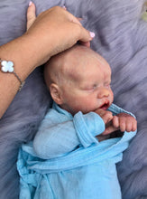 Load image into Gallery viewer, CUSTOM Vinyl reborn Twin A (sculpted by Bonnie Brown, brought to life by Nadine Dolotova)
