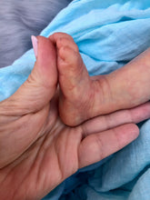 Load image into Gallery viewer, CUSTOM Vinyl reborn Twin A (sculpted by Bonnie Brown, brought to life by Nadine Dolotova)
