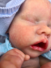 Load image into Gallery viewer, CUSTOM Vinyl reborn Twin A (sculpted by Bonnie Brown, brought to life by Nadine Dolotova)
