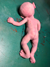 Load image into Gallery viewer, Prototype Full body silicone premature baby Ana in soft blend, asleep
