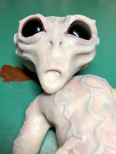 Load image into Gallery viewer, AVAILABLE Prototype Full body silicone creepy alien 18”
