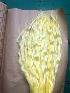 Premium quality fantasy colours mohair for dolls hair