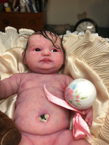 AVAILABLE Prototype full body silicone mini kit Vikki 8” in eco20 with 3D skin effect