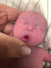 Load image into Gallery viewer, Custom full body silicone mini kit Kenzo 8” as a GIRL in super soft blend with 3D skin effect
