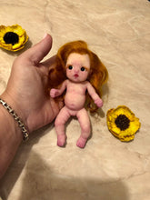 Load image into Gallery viewer, CUSTOM full body silicone mini doll Laney (rooted)
