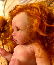Load image into Gallery viewer, AVAILABLE full body silicone mini doll Mattie (rooted) 7”
