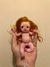 Load image into Gallery viewer, CUSTOM full body silicone mini doll Laney (rooted)
