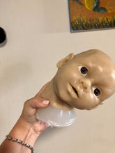 Load image into Gallery viewer, AWAKE Blank (unpainted) silicone cuddle head for cuddle baby Artyom in super soft blend with 3D skin effect
