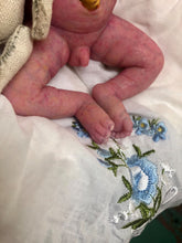 Load image into Gallery viewer, Custom full body silicone mini kit Kenzo 8” in super soft blend with 3D skin effect ROOTED
