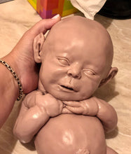 Load image into Gallery viewer, Blank full body silicone baby girl (Beau sculpt) 18” in super super soft blend #2
