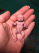 Load image into Gallery viewer, AVAILABLE full body silicone micro baby boy Zane in super soft blend with 3D skin effect
