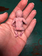 Load image into Gallery viewer, AVAILABLE full body silicone micro baby boy Zane in super soft blend with 3D skin effect
