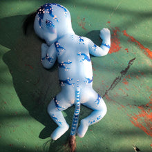 Load image into Gallery viewer, CUSTOM full body silicone mini kit Kenzo fantasy avatar inspired 8” in super soft blend (rooted)
