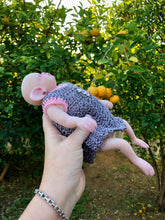 Load image into Gallery viewer, CUSTOM partial silicone sleeping baby mouse
