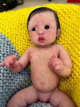 Load image into Gallery viewer, AVAILABLE full body silicone mini doll Mattie (rooted) 7”
