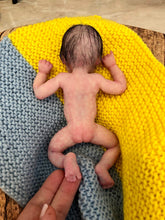 Load image into Gallery viewer, AVAILABLE full body silicone mini doll Mattie (rooted) 7”
