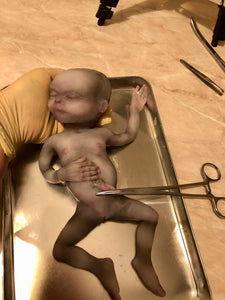 AVAILABLE Full body silicone alien baby (Hope in super soft blend)