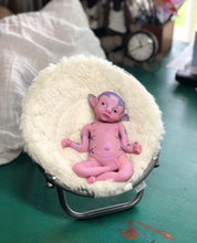 Load image into Gallery viewer, Custom Full body silicone avatar Na&#39;vi fantasy baby doll 9.4&quot;
