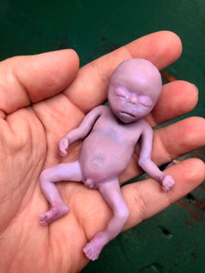 CUSTOM full body silicone fantasy mini kit Leo( baby boy) in super soft blend - project “I exist!”