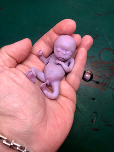 CUSTOM full body silicone fantasy mini kit Leo( baby boy) in super soft blend - project “I exist!”