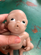 Load image into Gallery viewer, Blank (unpainted) full body silicone Willow 10” (baby girl) in soft blend in biracial skin colour
